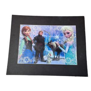 Disney Frozen Wall Art Print – Frame‑Ready, Elsa & Anna Decor